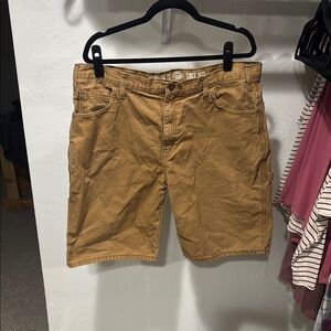 Tan dickies Cargo Shorts with Classic Design